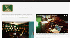 Desktop Screenshot of mightyfineguitars.com
